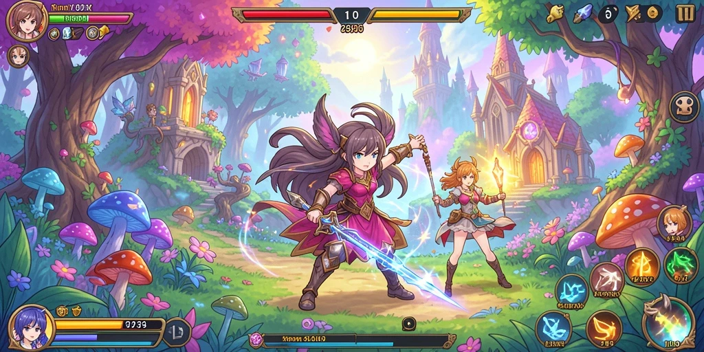 Momen seru saat bertarung dengan teman di mode multiplayer.
