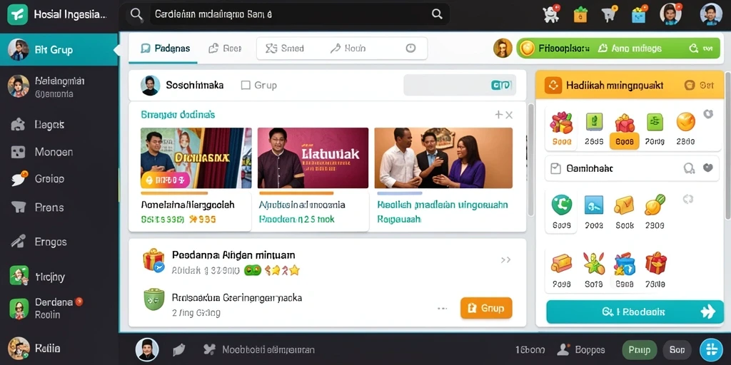 Fitur komunitas untuk berbagi strategi dan tips bermain.