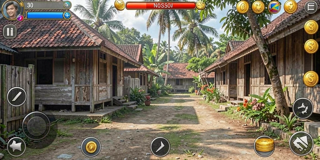 Fitur komunitas untuk berinteraksi dengan pemain lain.