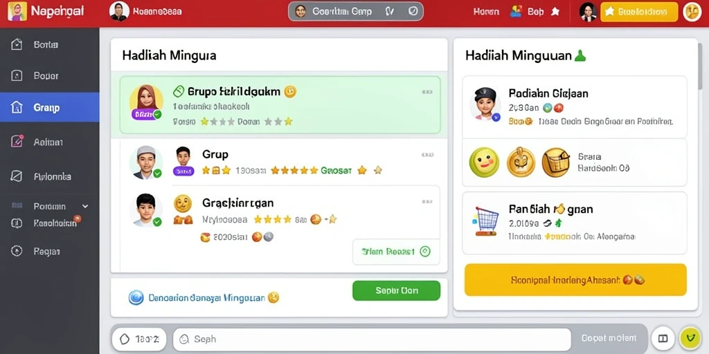 Screenshot dari level menantang dalam MANTRA55.