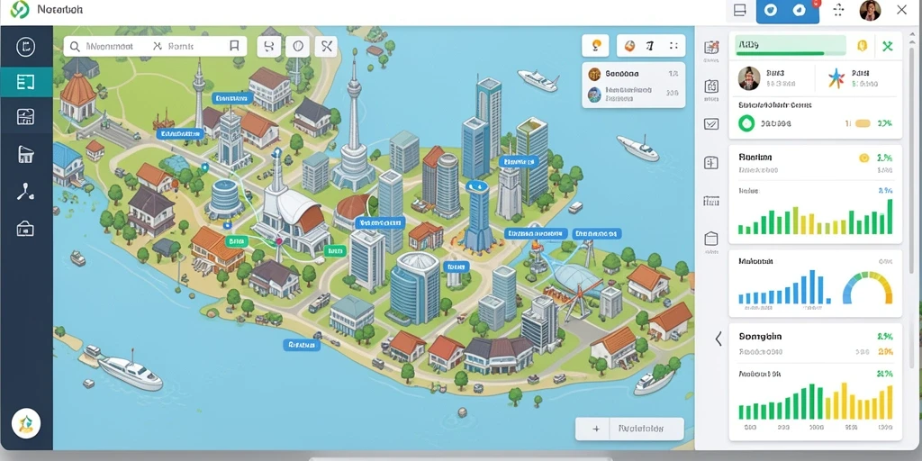 Fitur multiplayer yang memungkinkan bermain dengan teman.