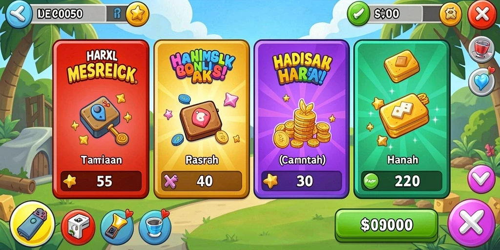 Fitur pertempuran yang seru dan mendebarkan.