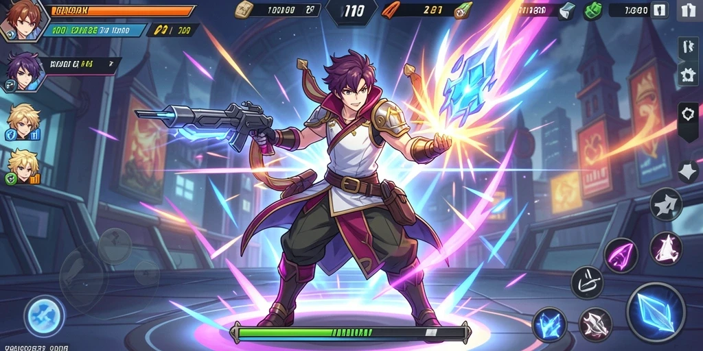 Screenshot dari pemandangan dunia yang menakjubkan.