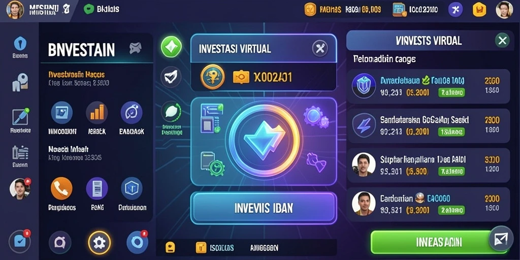 Screenshot menonjolkan karakter-karakter unik dalam permainan.
