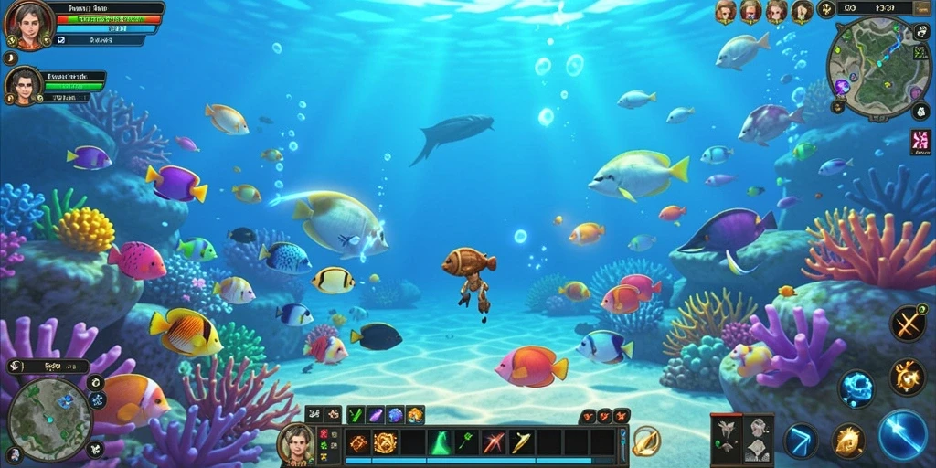 Momen seru saat multiplayer dengan teman-teman.